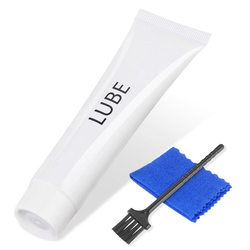 GGTE Fitness Treadmill Tube of Tread Belt Deck Lube for Spirit Sole Fitness Treadmill, Silicone Lubricant Oil Maintenance Lubricant p/n N020001, with Cleaning Cloth and Brush (1 Pack) - Image 1